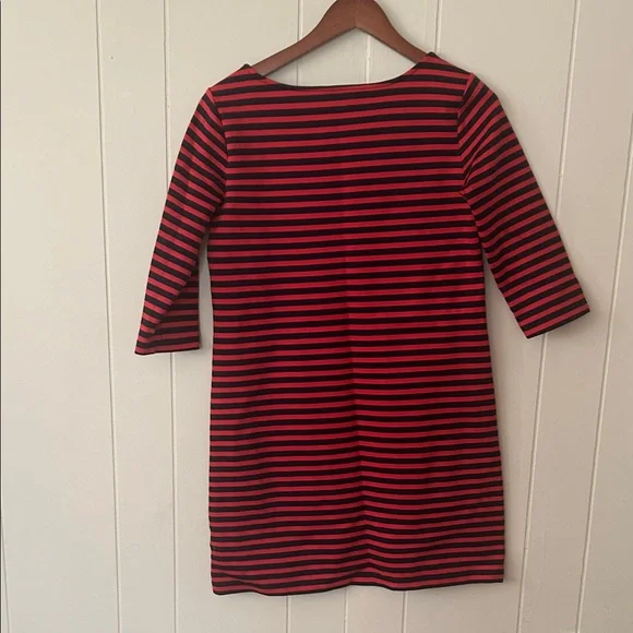 Tommy Hilfiger red and navy striped dress  medium - Picture 4 of 4